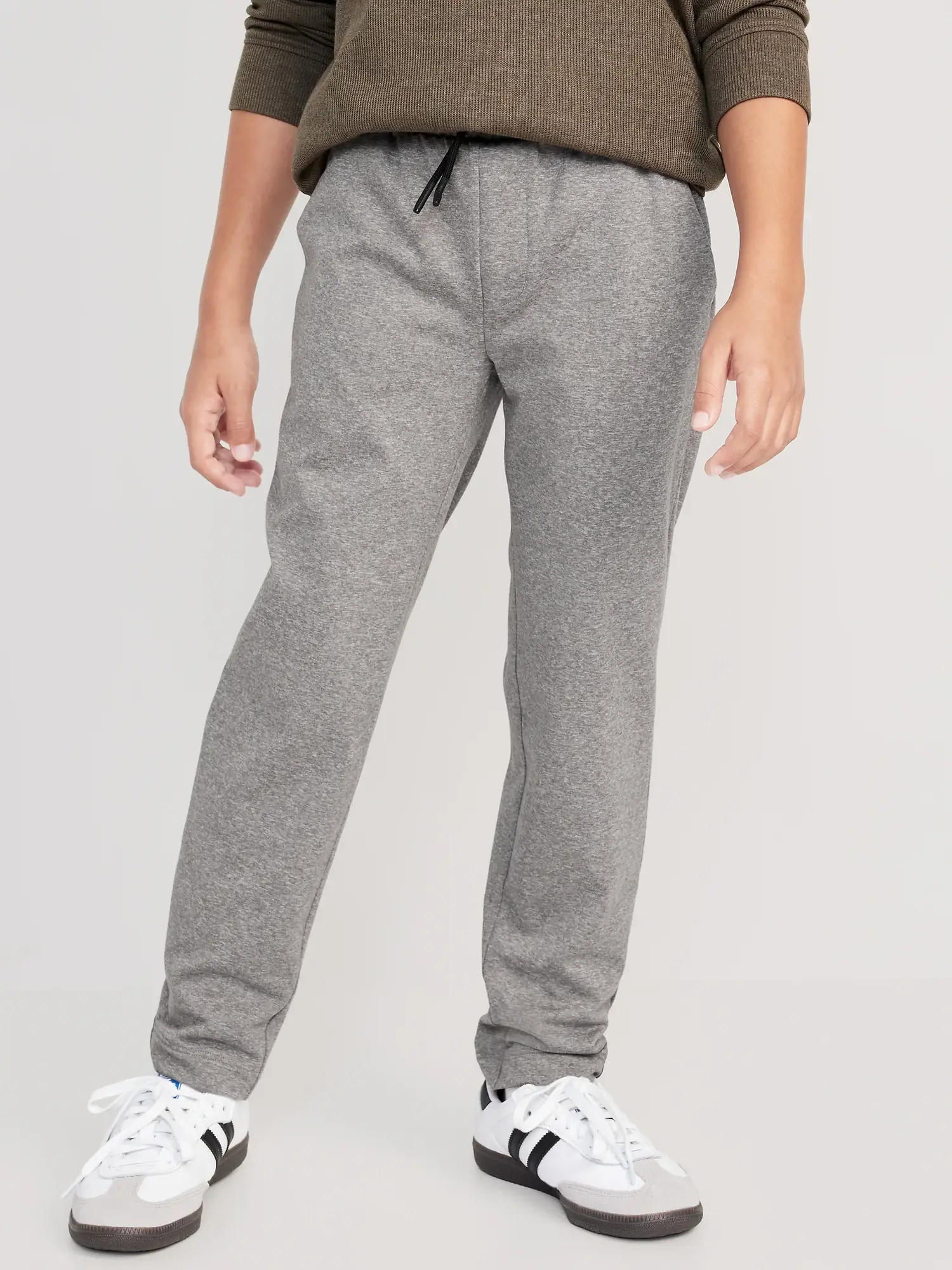 Old Navy CozeCore Tapered Sweatpants for Boys gray. 1