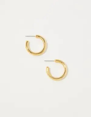 Demi Fine Chunky Medium Hoop Earrings