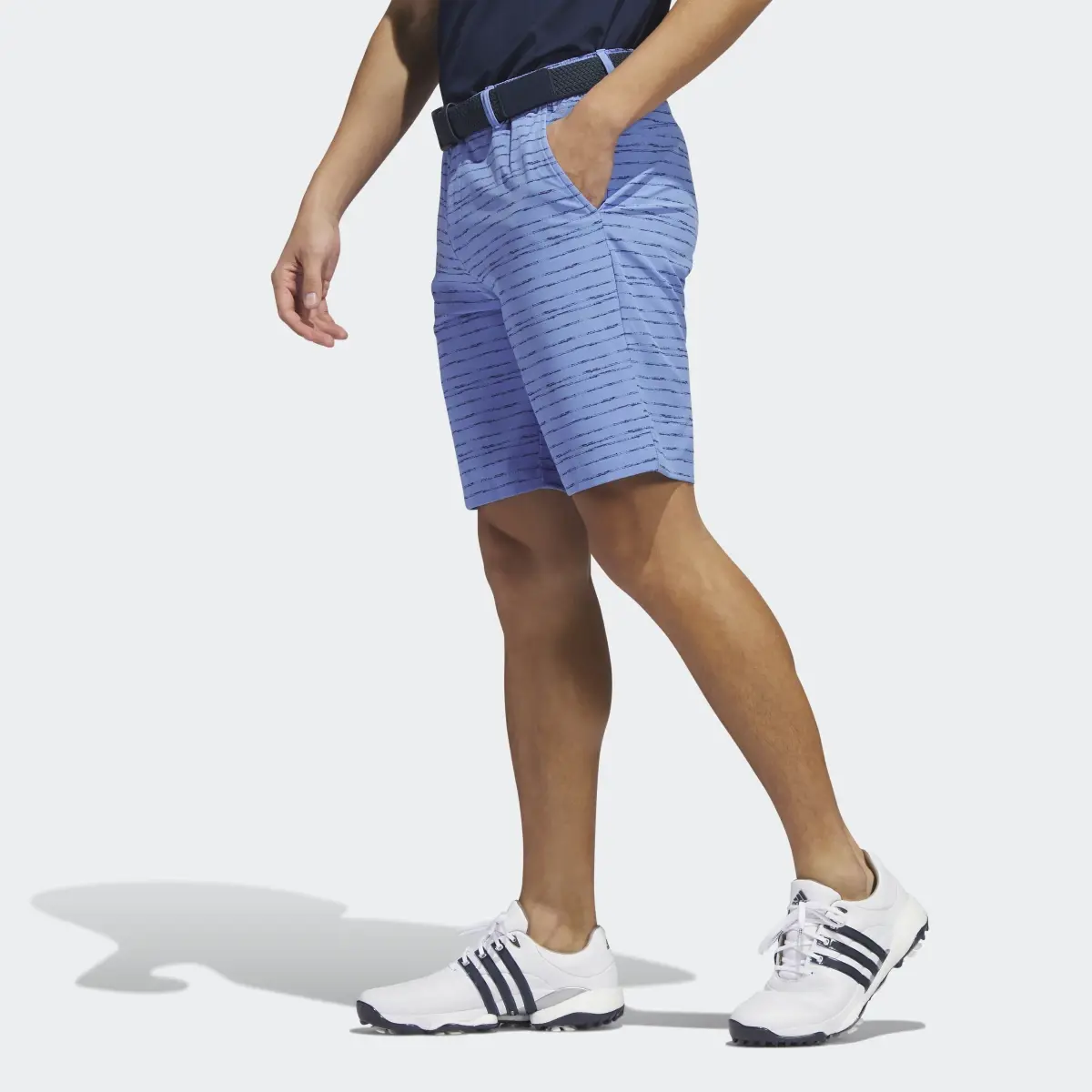 Adidas Textured 9-Inch Golf Shorts. 2