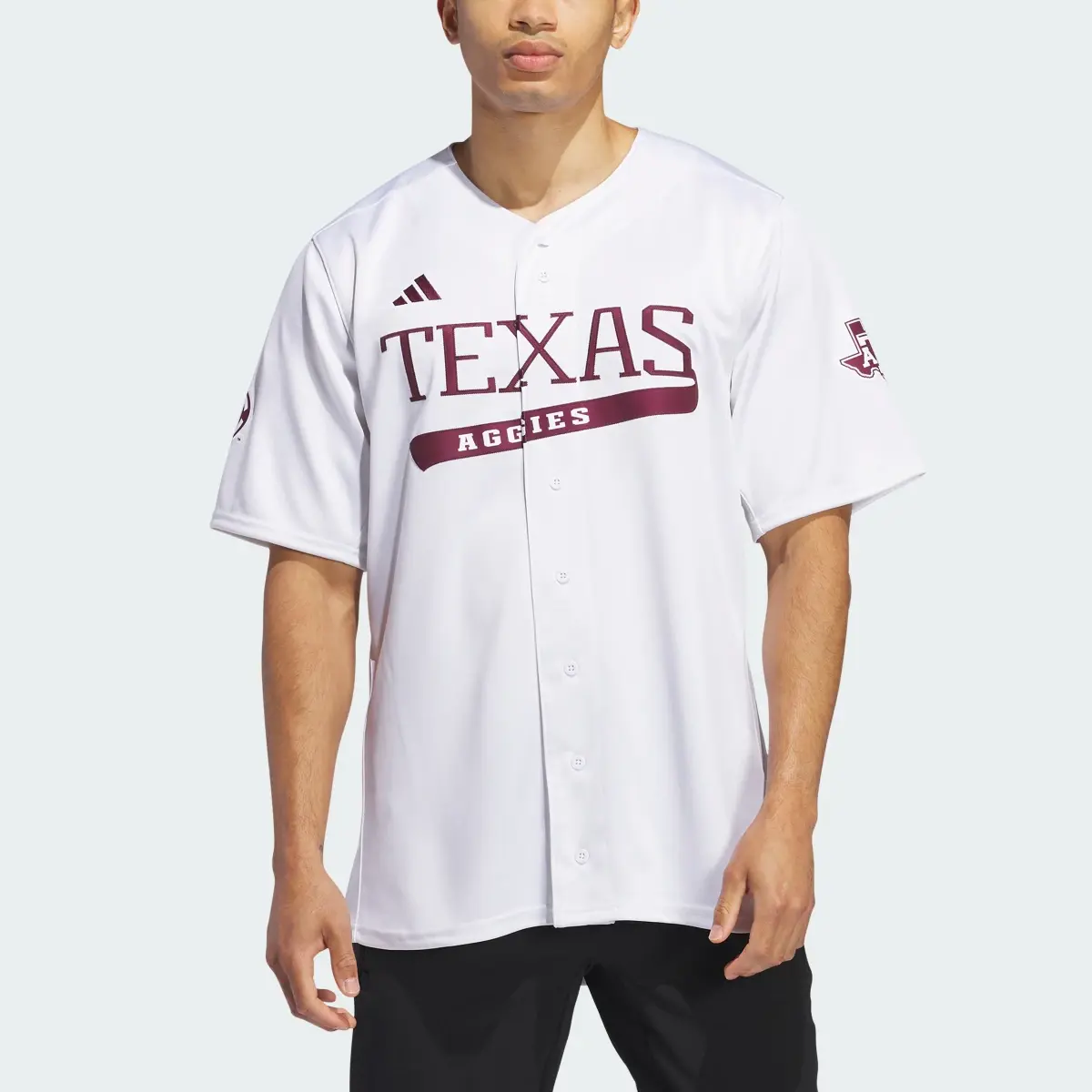 Adidas Texas A&M Baseball Jersey. 1