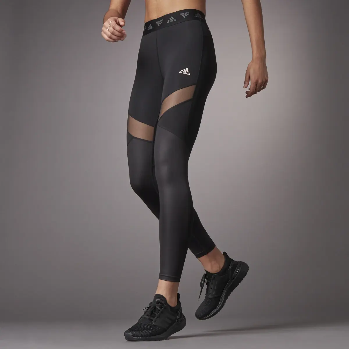 Adidas Hyperglam High-Rise Long Leggings. 1