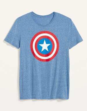 Marvel™ Captain America Gender-Neutral T-Shirt for Adults blue