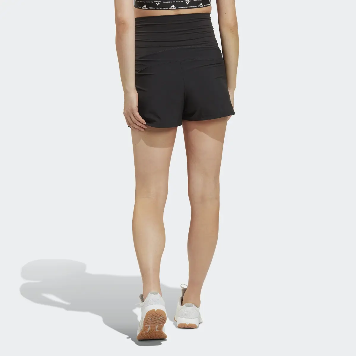 Adidas Pacer AEROREADY Train Essentials Woven Shorts (Maternity). 2