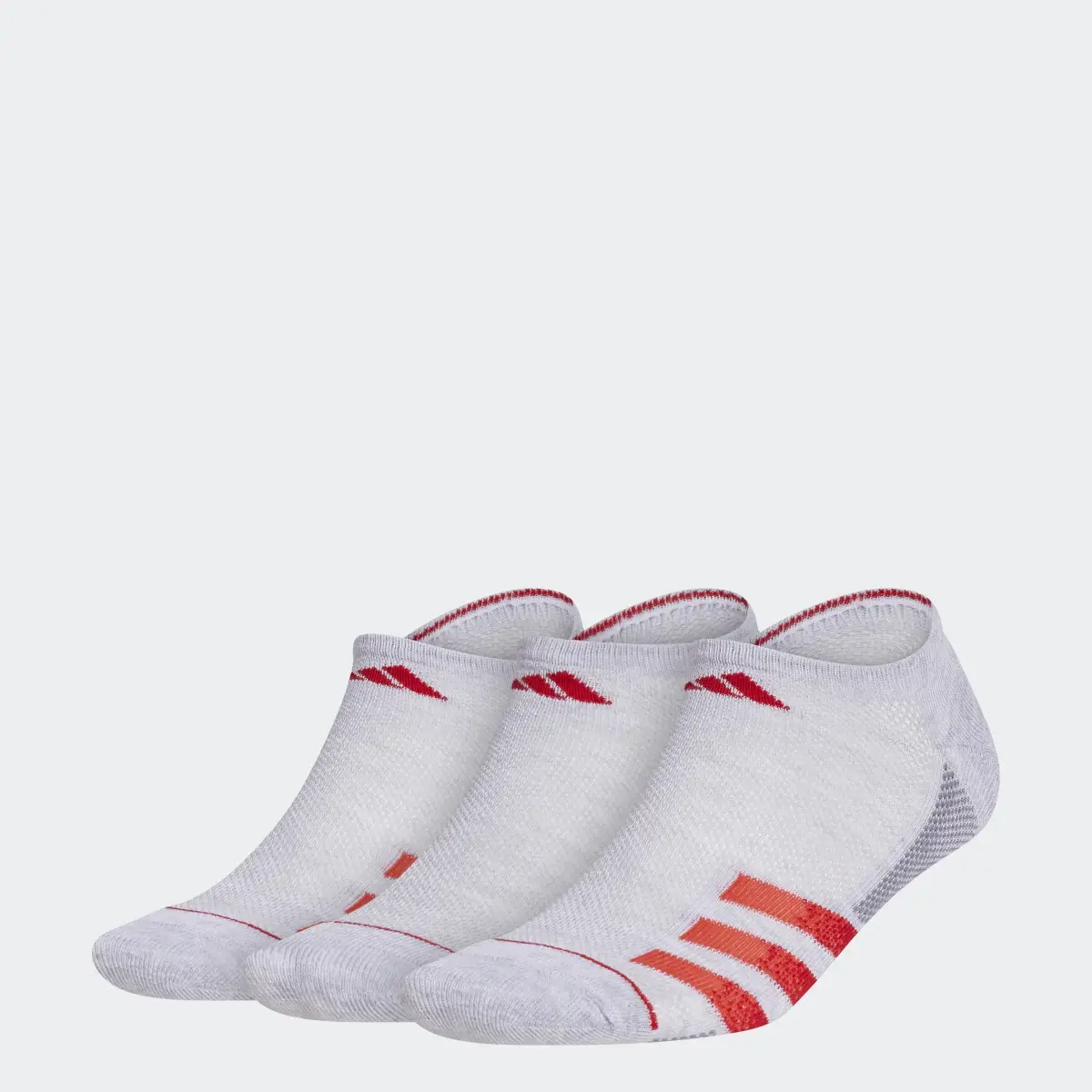 Adidas Superlite Stripe No-Show Socks 3 Pairs. 1