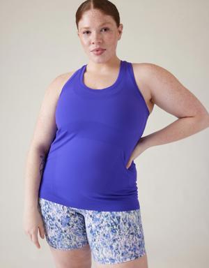 Athleta Momentum Seamless Tank blue