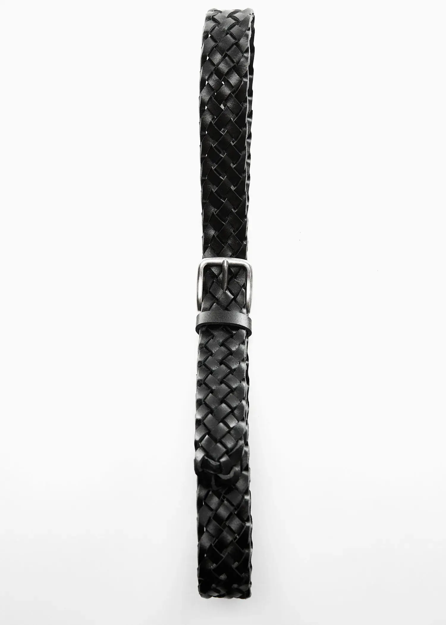 Mango Braided leather belt. 3