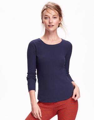 Thermal Crew-Neck Tee for Women