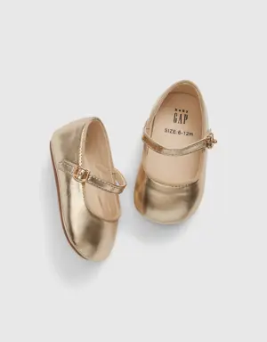 Baby Ballet Flats gold