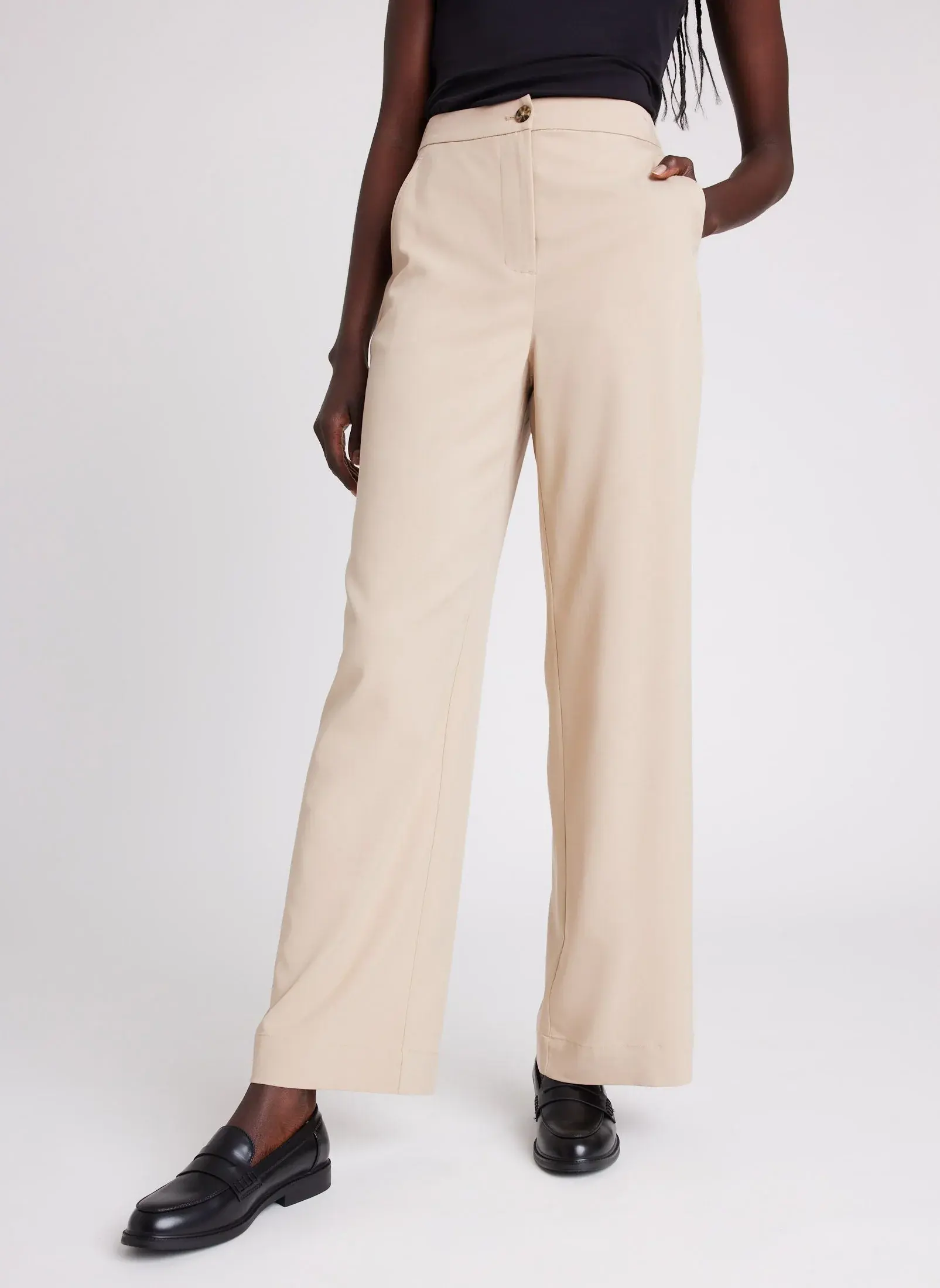 Kit And Ace Sublime Wide Leg Trousers. 1