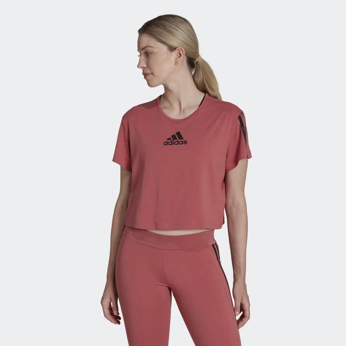 Adidas AEROREADY Made for Training Crop Sport Tee. 2