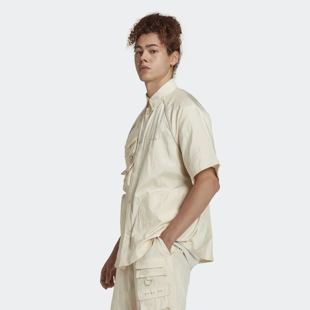 Adidas Reveal Short Sleeve Overshirt. 3