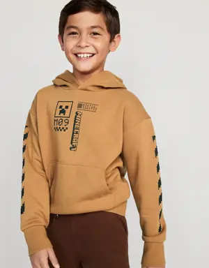 Old Navy Gender-Neutral Licensed Pop-Culture Pullover Hoodie for Kids yellow