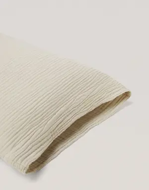 Cotton gauze pillow case 45x110cm
