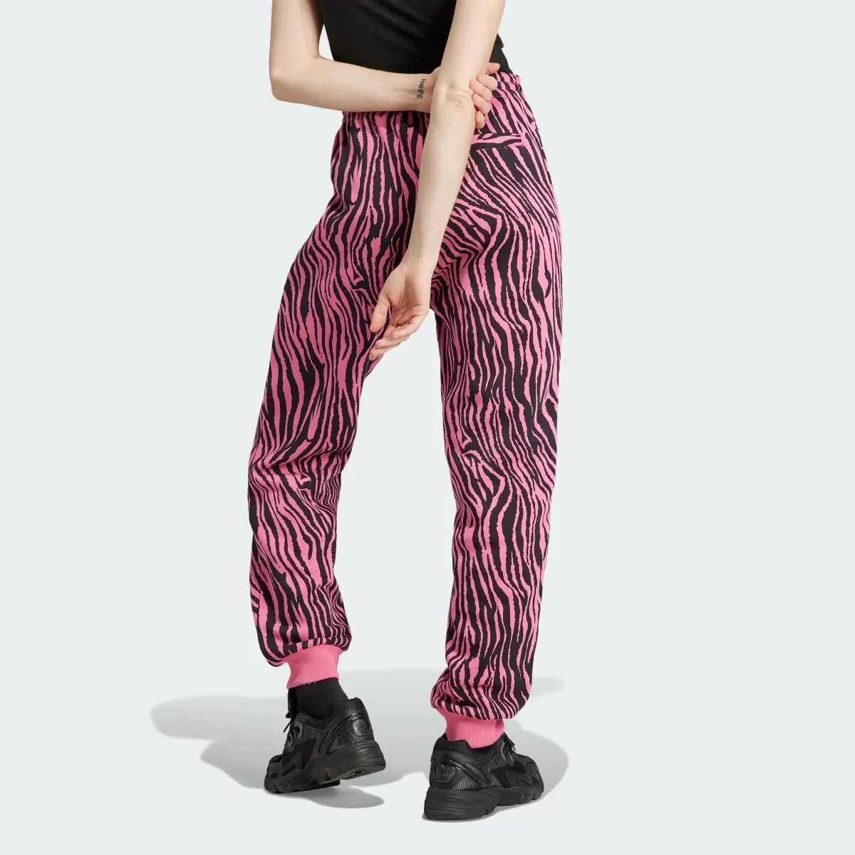 Adidas Pants Deportivos Allover Zebra Animal Print. 2