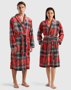 tartan robe