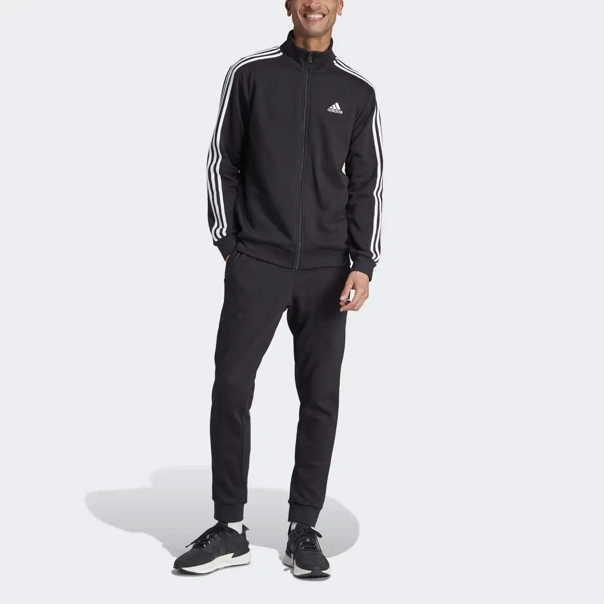 Adidas Survêtement à 3 bandes en molleton Basic. 1