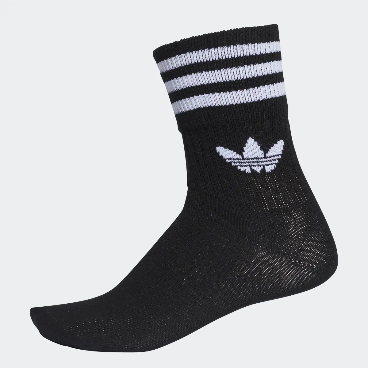 Adidas Calcetines Clásicos Mid-Cut 3 Pares (UNISEX). 1