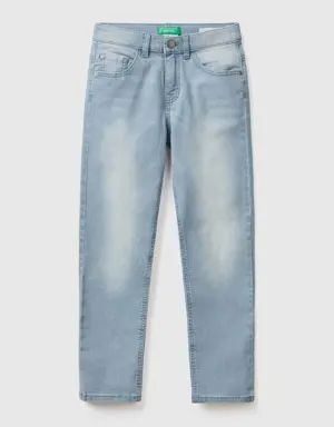 "eco-recycle" slim fit jeans