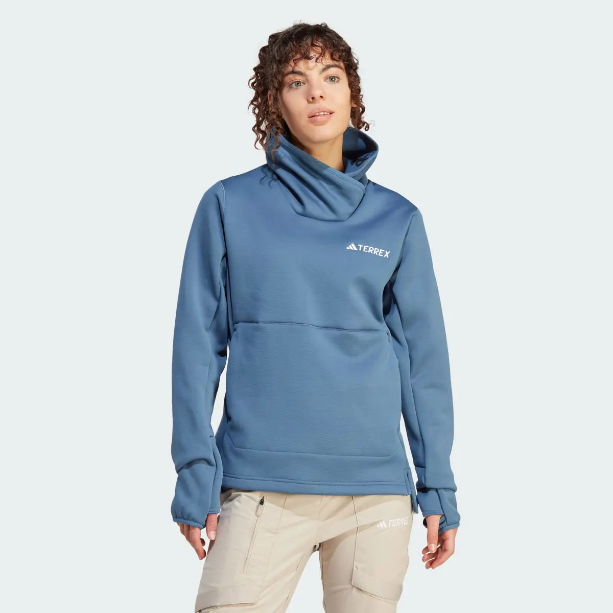 Adidas TERREX XPERIOR MEDIUM FLEECE PULLOVER. 2