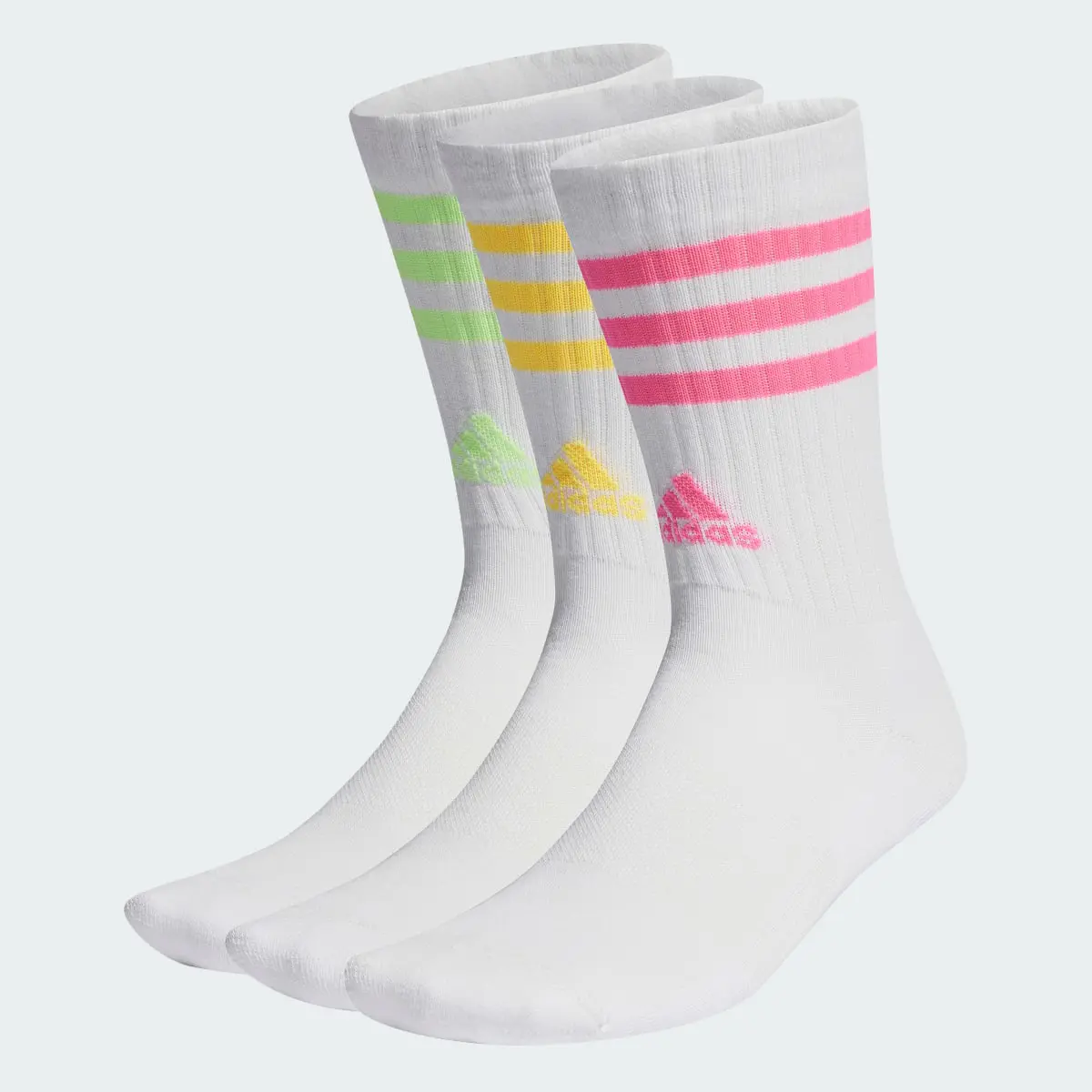 Adidas Chaussettes matelassées 3-Stripes (3 paires). 1