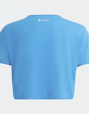 AEROREADY Power Training Cropped Logo Tee