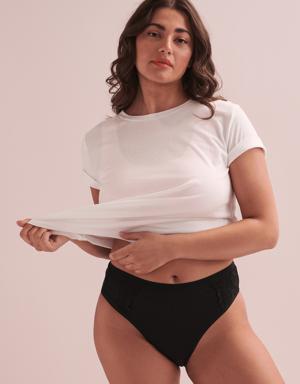 High Waist Bikini Cotton Period Panty by Newex