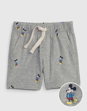 babyGap &#124 Disney 100% Organic Mix and Match Pull-On Shorts gray