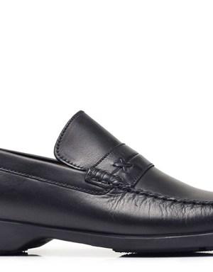 Siyah Günlük Loafer Erkek Ayakkabı -7855-