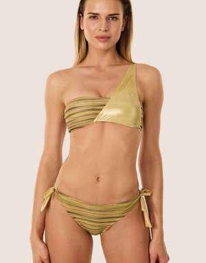 40741 Gold Simli Bikini Takımı