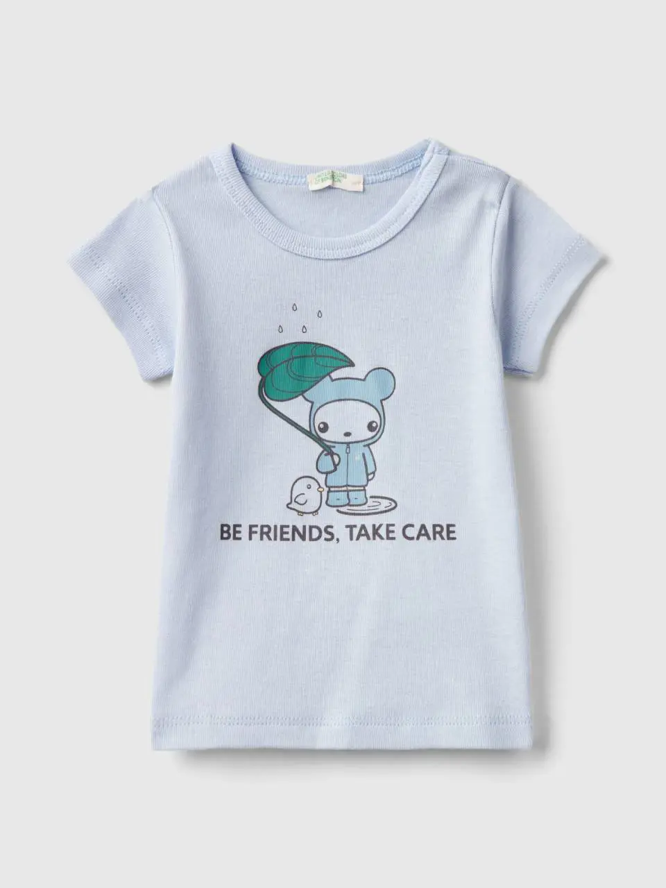 Benetton t-shirt in 100% organic cotton. 1