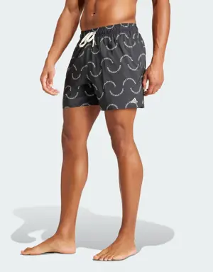 Adidas Wave Logo CLX Swim Shorts. 2 Adidas Wave Logo CLX Swim Shorts. 2