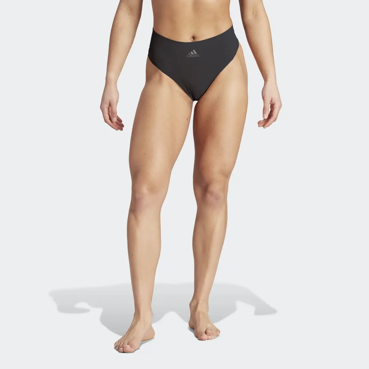 Adidas Active Seamless Micro Stretch Thong Underwear. 1