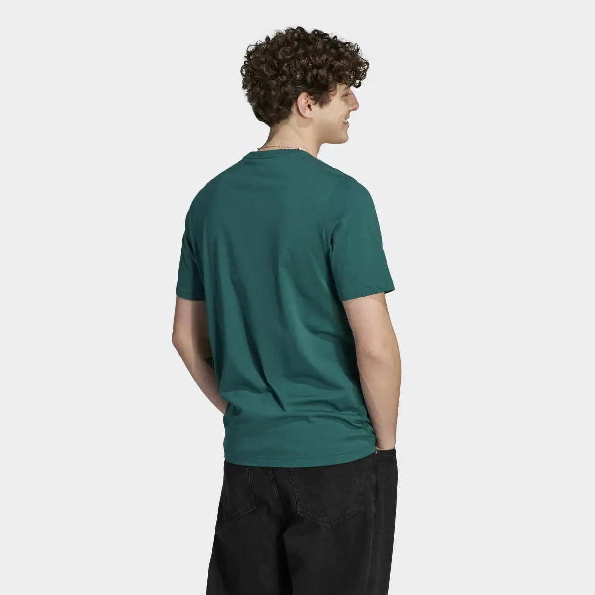 Adidas Camiseta Essentials Single Jersey Embroidered Small Logo. 3