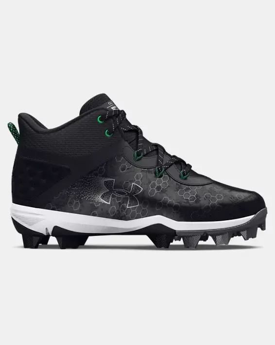 Under Armour Boys' UA Harper 8 Mid RM Jr. Baseball Cleats. 1