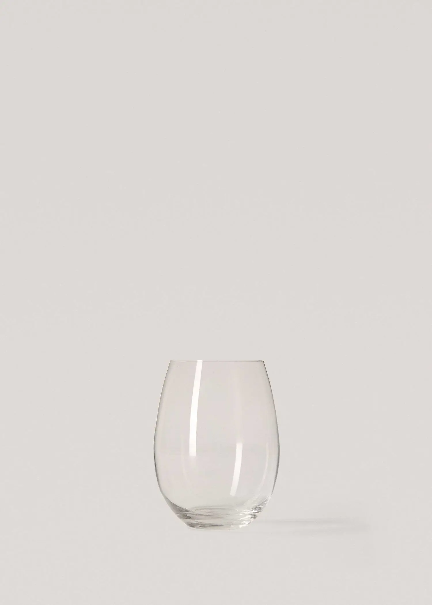 Mango Pękata szklanka ze szkła. 1