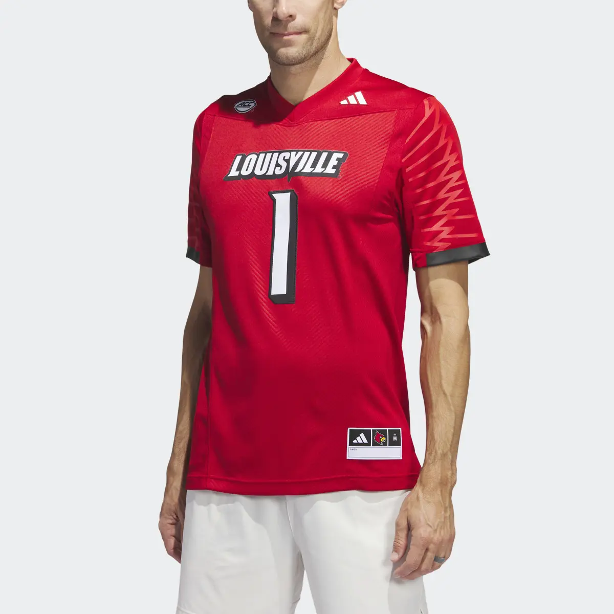 Adidas Louisville Football Home Jersey. 1