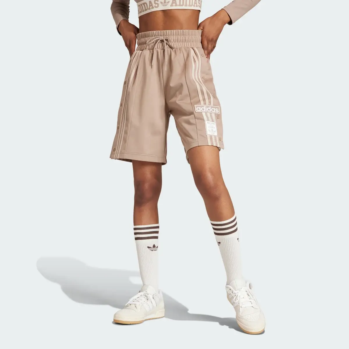 Adidas Neutral Court Adibreak Shorts. 1