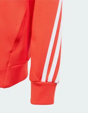 Adidas Future Icons 3-Stripes Full-Zip Hooded Track Top. 3 Adidas Future Icons 3-Stripes Full-Zip Hooded Track Top. 3