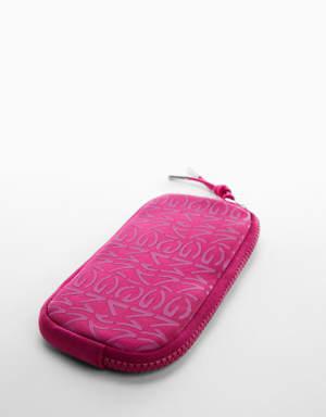 Mobile case with logo