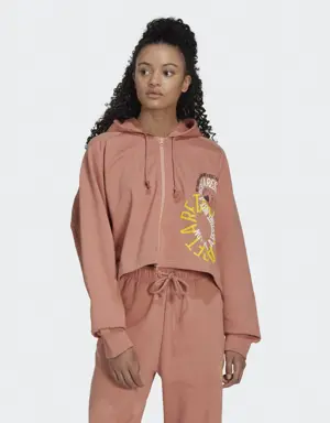 Casaco Curto com Capuz adidas by Stella McCartney