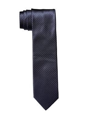 Micro-Dot Pattern Silk Tie