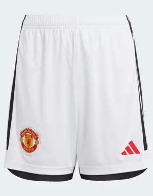 Adidas Calções Principais 23/24 do Manchester United – Criança