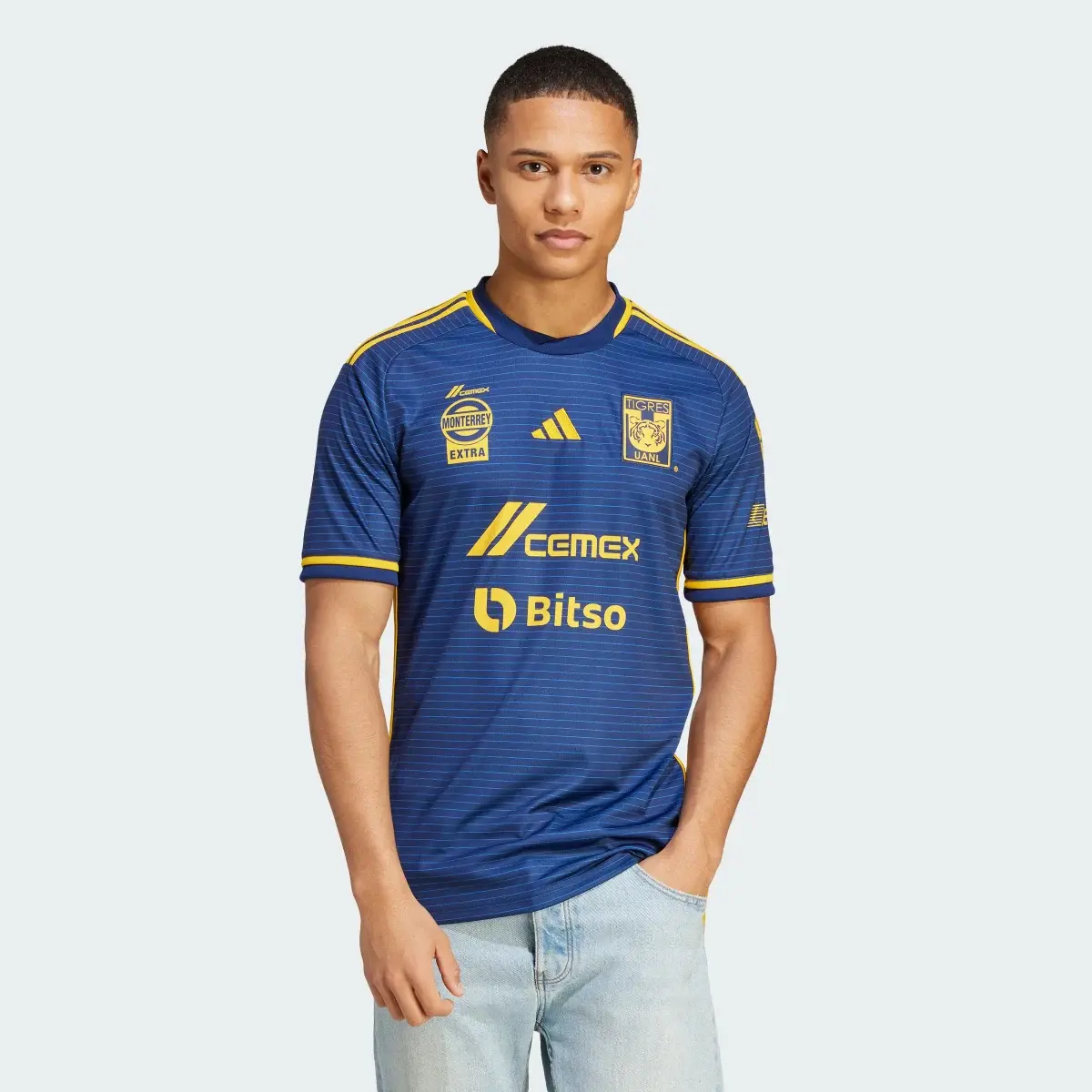 Adidas Jersey Uniforme de Visitante Tigres UANL 23/24. 2