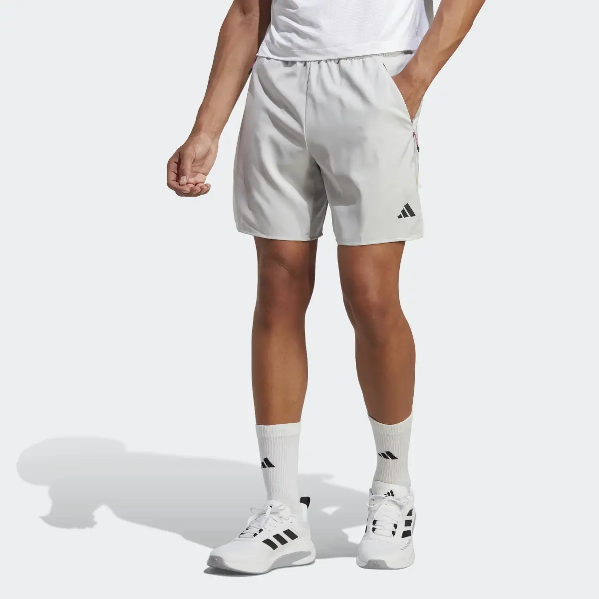 Adidas Train Icons 3-Stripes Training Shorts. 1