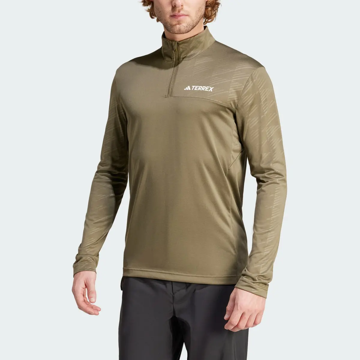 Adidas Terrex Multi Half-Zip Long Sleeve Long-Sleeve Top. 1