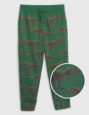 Toddler 100% Organic Cotton Mix and Match Pull-On Joggers green