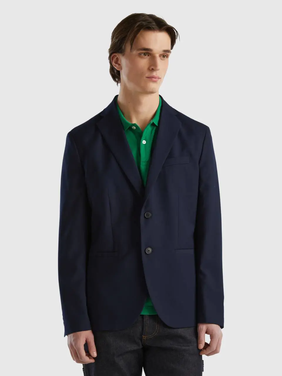 Benetton formal regular fit blazer. 1