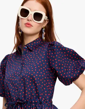 Spring Time Dot Millie Dress