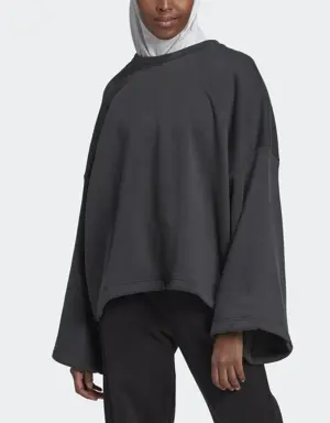 Adidas Studio Lounge Fleece Sweatshirt