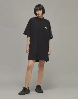 Y-3 3-Streifen T-Shirt-Kleid